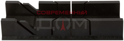 Стусло USPEX пл. 300мм*65мм, прямоугольное, черное /41244/